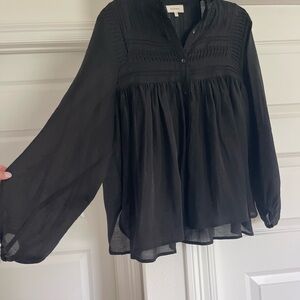 Bohme Black Elegant Blouse